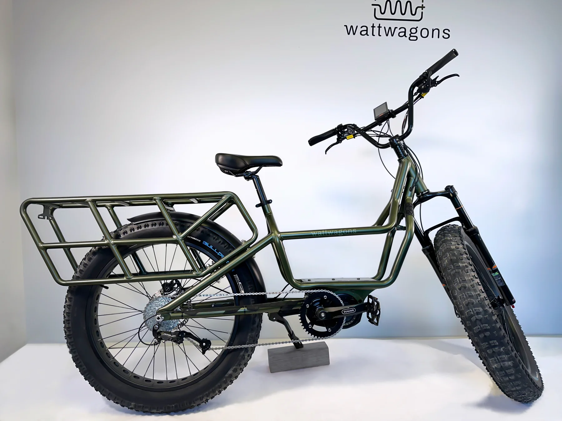 Foto de bicicleta elétrica da Watt Wagons 