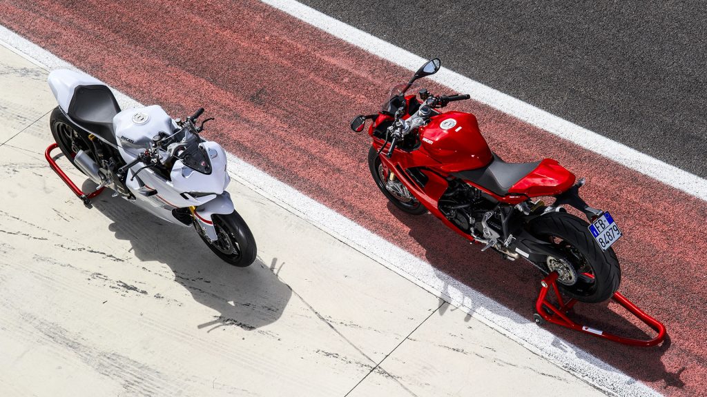 Foto das motos da Ducati