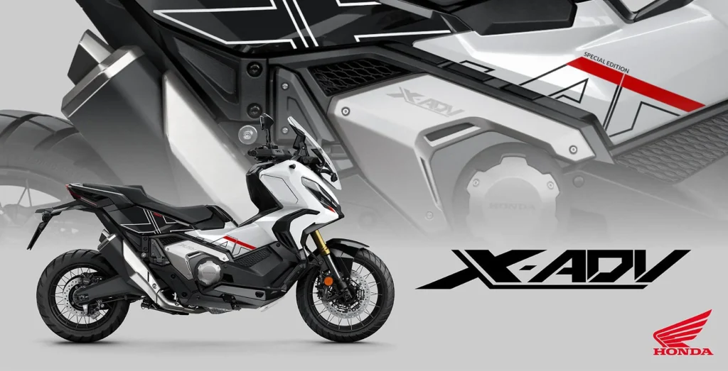 Foto promocional da moto da Honda