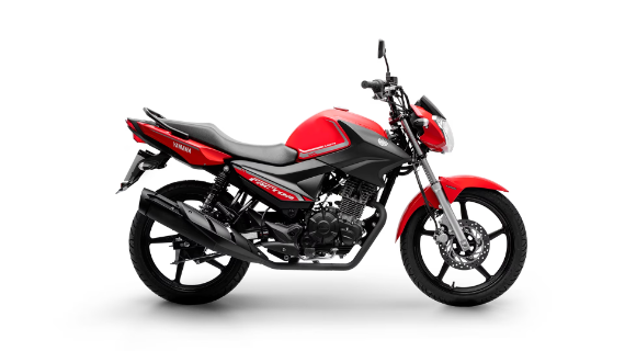 Foto lateral da moto da Yamaha como uma Moto fácil de financiar 2024 
