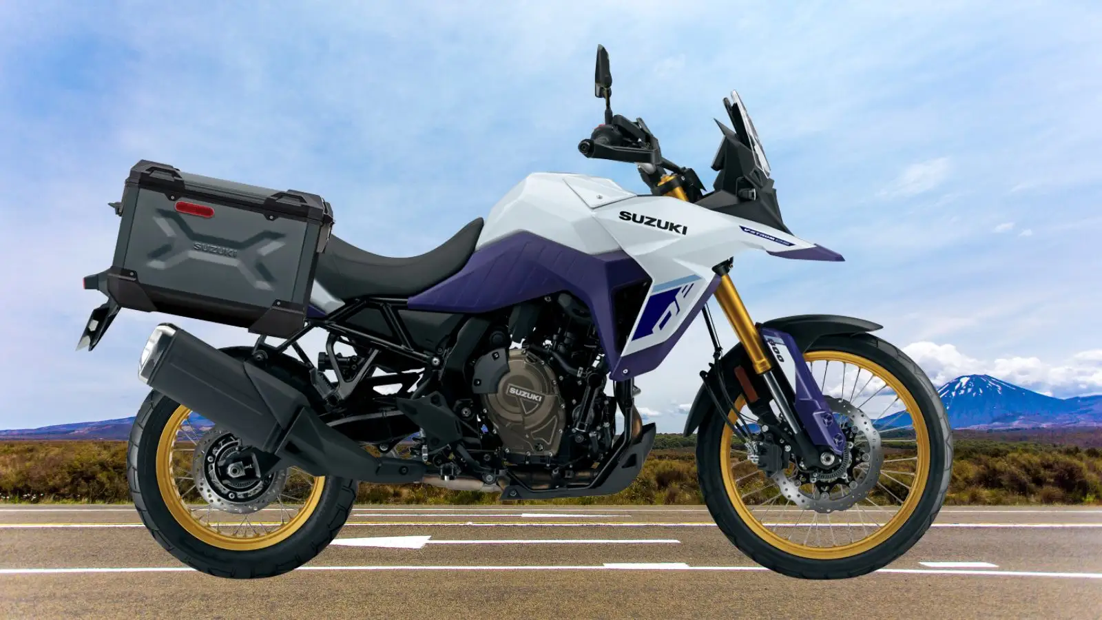 Suzuki V-Strom 800DE azul