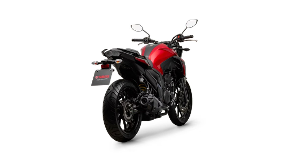 Yamaha FZ25 2024 vermelha