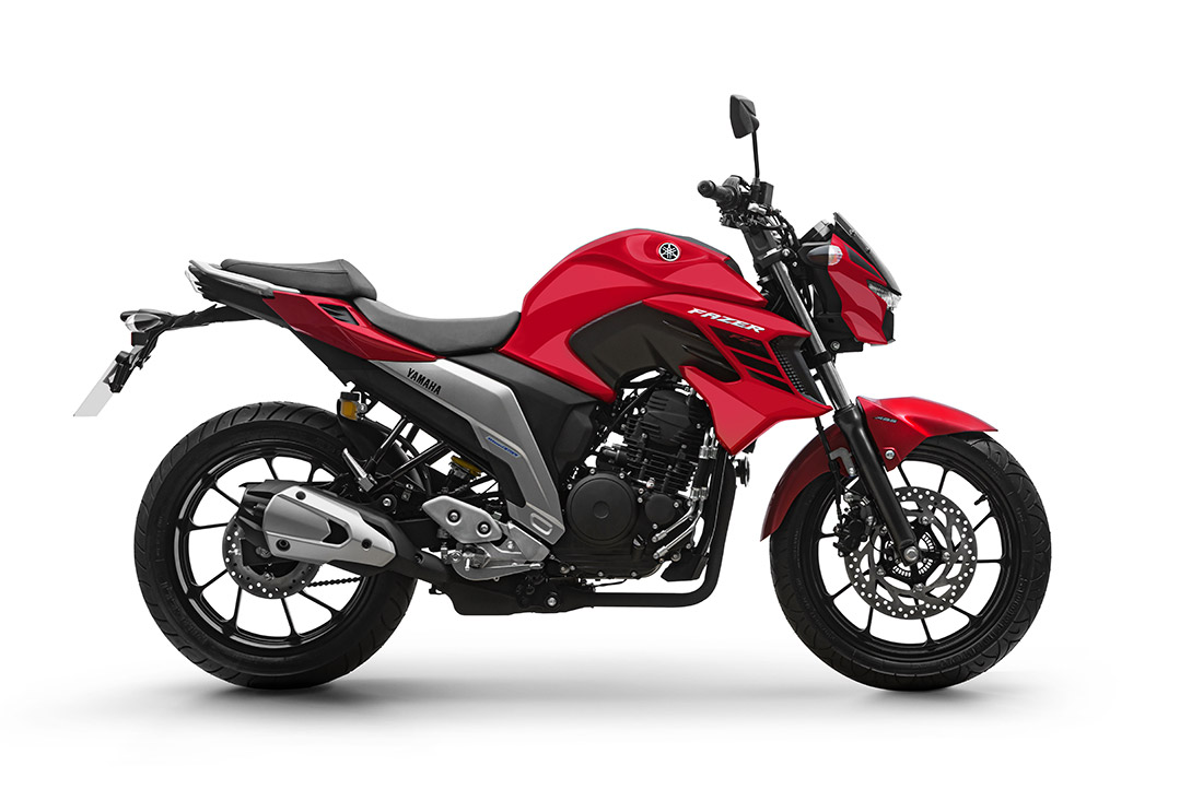 Yamaha FZ25 2024 vermelha