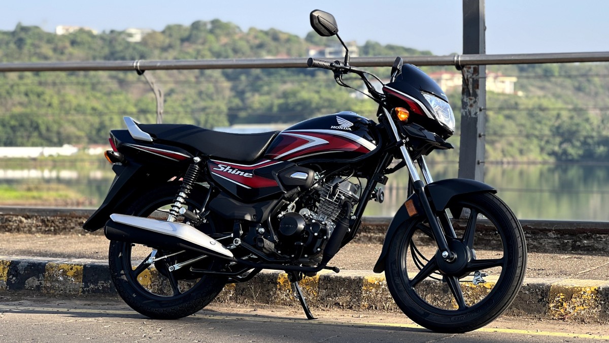 Honda Shine 100 vermelha