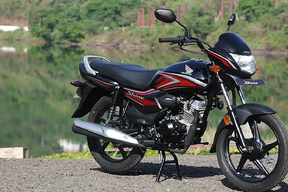 Honda Shine 100 vermelha