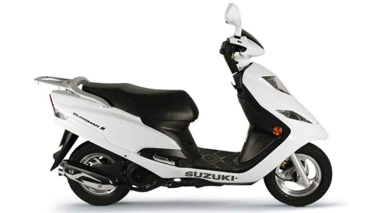 Suzuki Burgman 125 branca