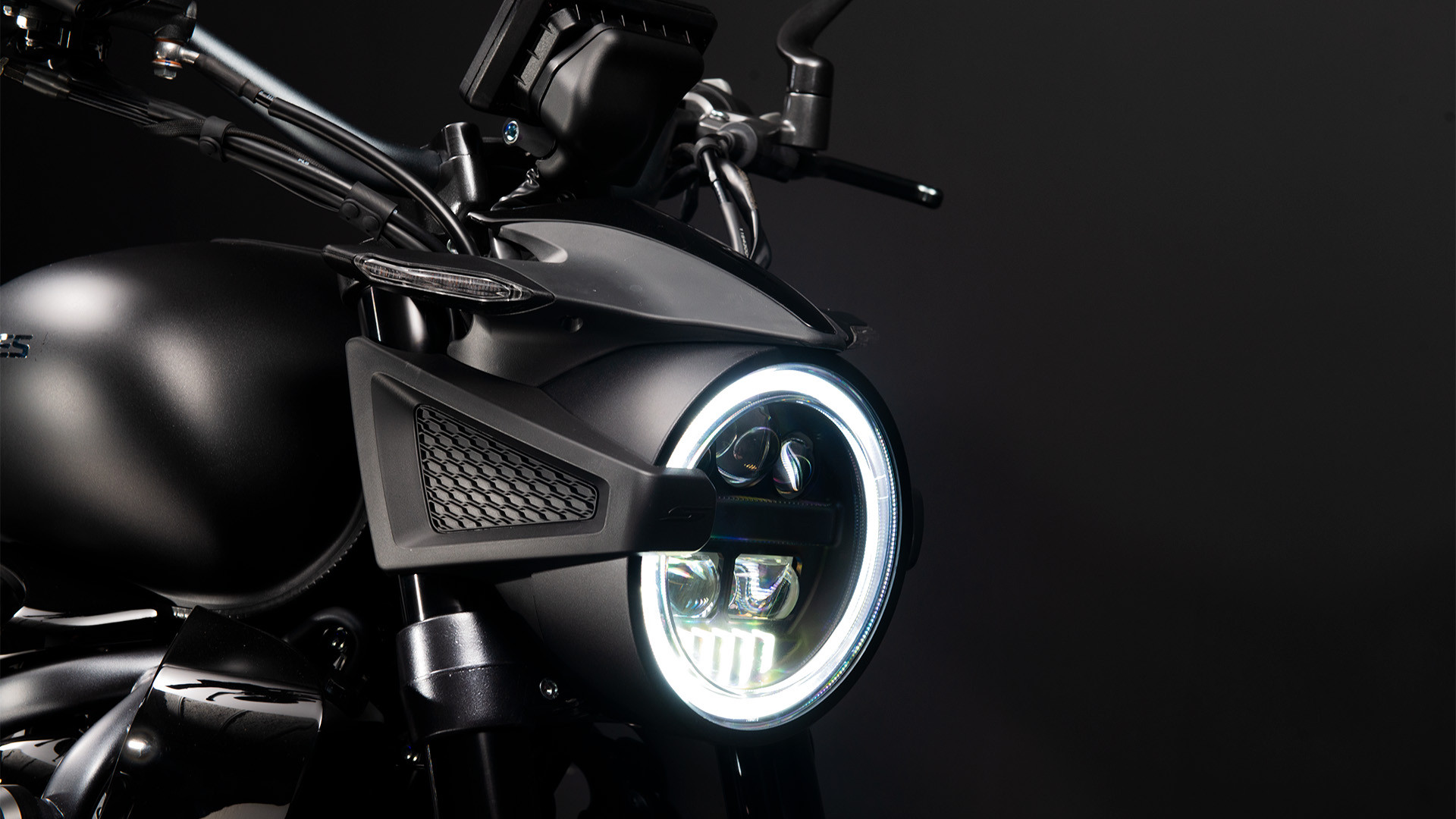 Farol da motocicleta Zontes S350