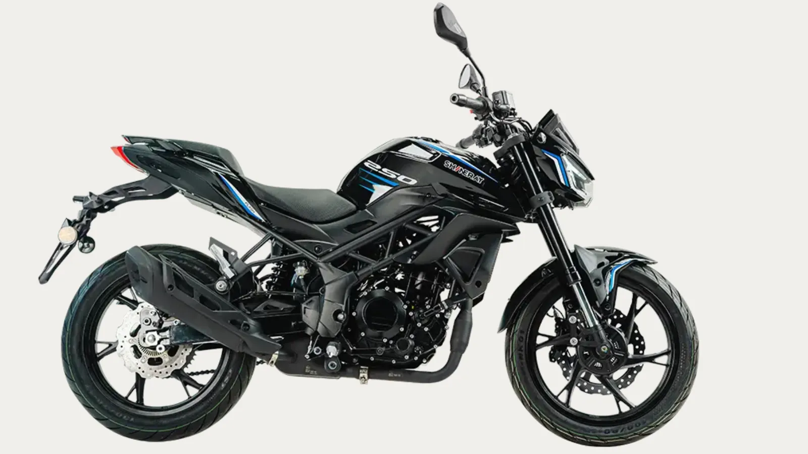 Motocicleta Shineray 250F preta