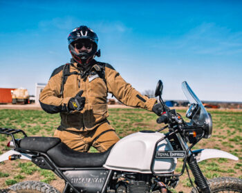 Treino de trilha com nova Royal Enfield Big Himalayan